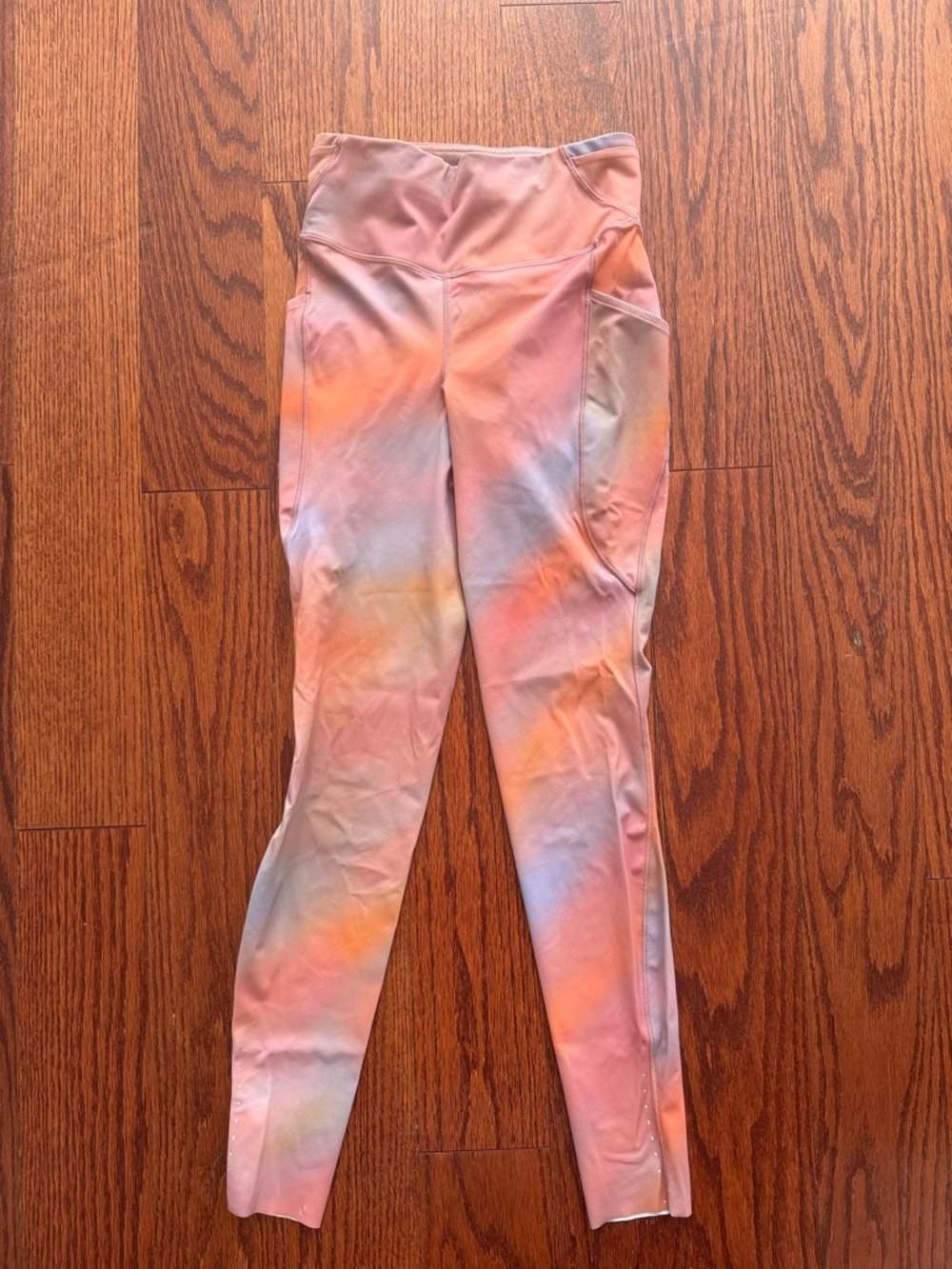 Lululemon Fast & Free HR 28” 5 Pocket Tights Leggings Sz 6 Chroma Drift Multi! - Picture 3 of 8